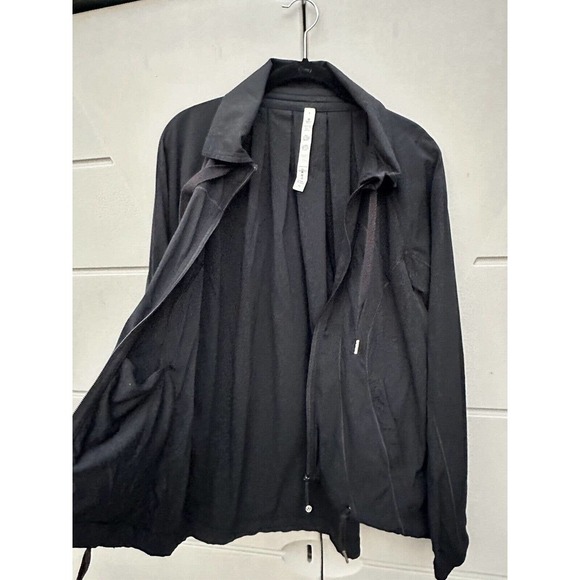 Lululemon Transition Studio Jacket Womens Sz 6 Black Swing Top Swift Pleated - Picture 6 of 15